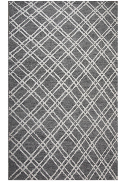 RIZZY HOME RUGS Bixby Contemporary 8' x 10' - BXBBX04GR00337999