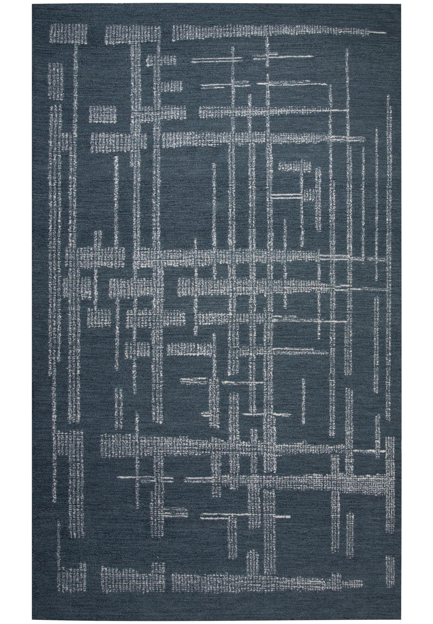 RIZZY HOME RUGS Bixby Contemporary 5' x 8' - BXBBX05BL00090576