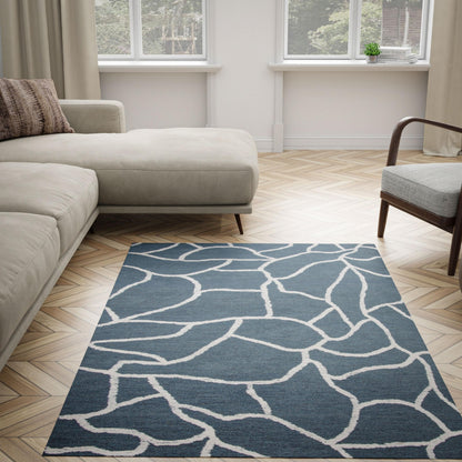 Contemporary rug, 8' x 10'.