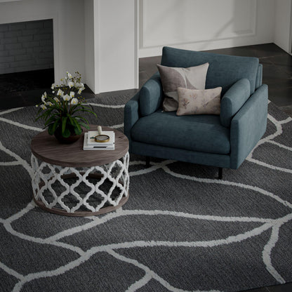 RIZZY HOME RUGS Bixby Contemporary 5' x 8' - BXBBX06GR00330576