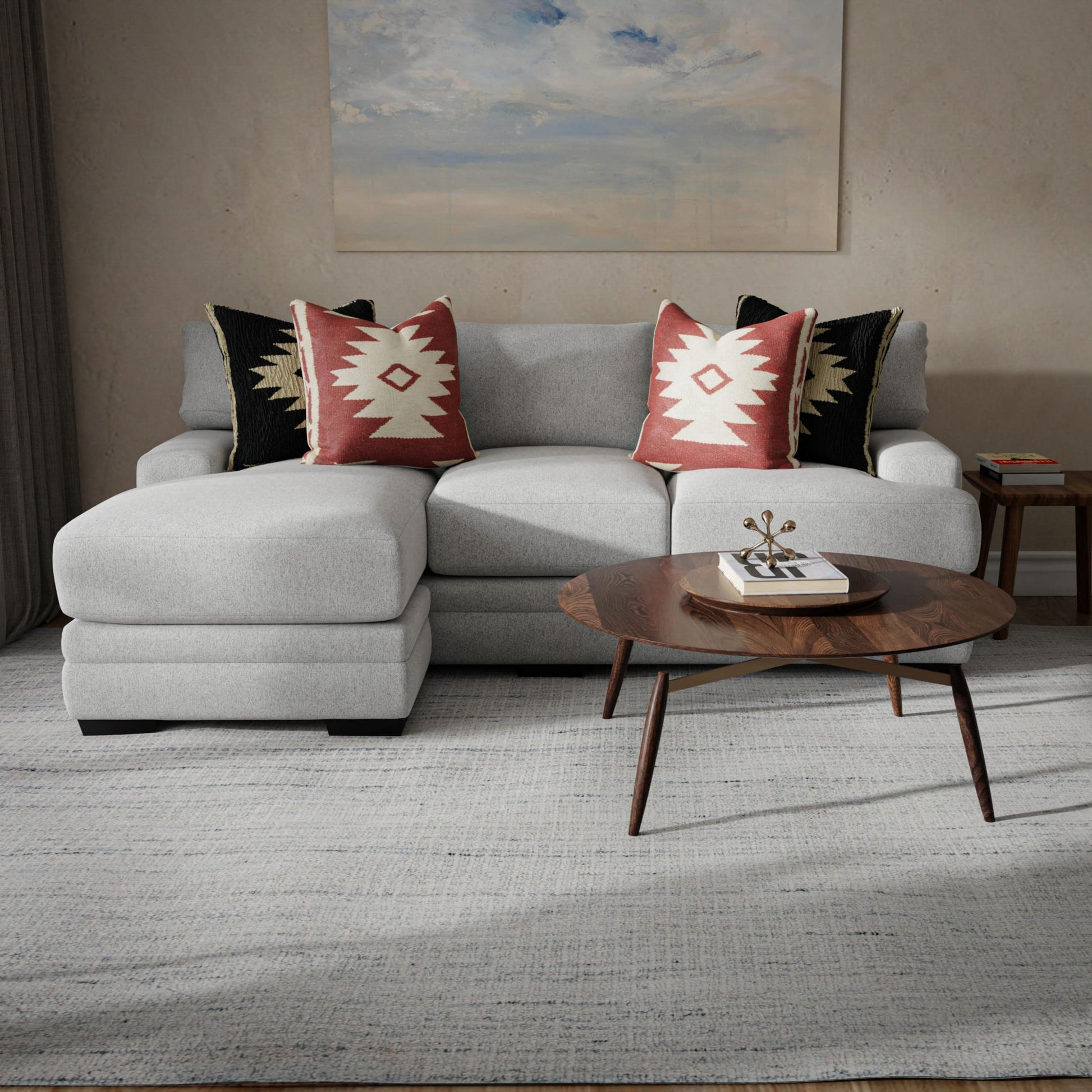 RIZZY HOME RUGS Bixby Casual 8' x 10' - BXBBX08IV00377999
