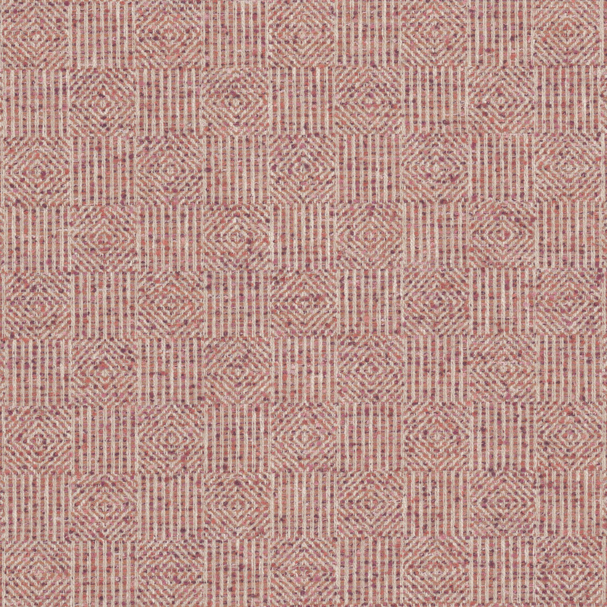 STOUT TEXTILES  MULTIPURPOSE,WOVENS TRANSITIONAL,, GEOMETRIC PRIMROSE,TEAROSE   - BYGO-2
