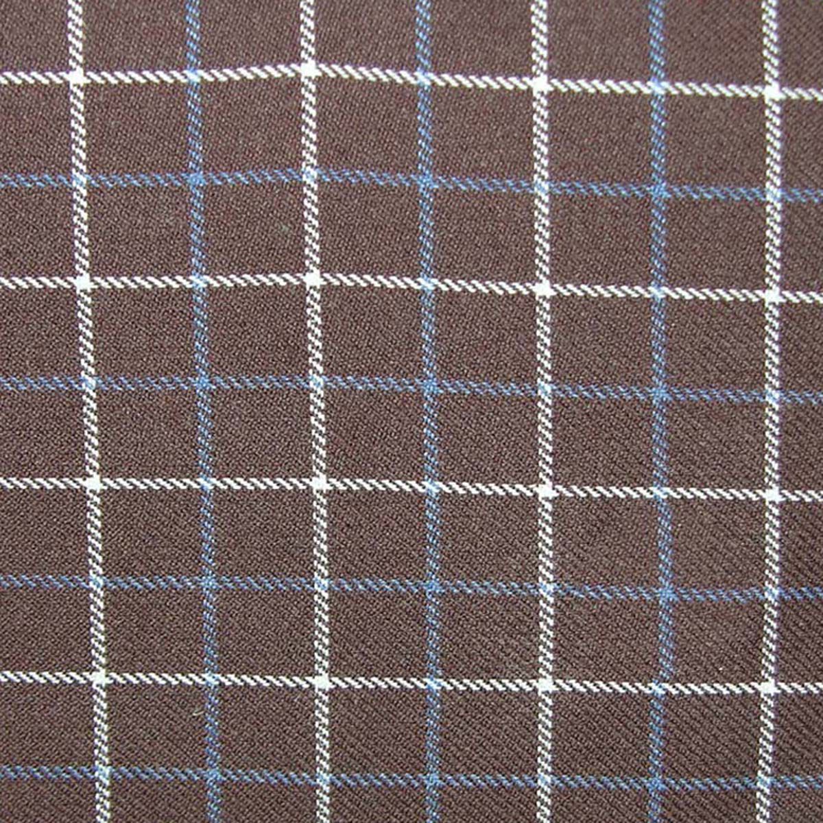 SCALAMANDRE OUTLET  FABRIC MC ARTHUR  FABRIC CHESTNUT   - BZ 00034500