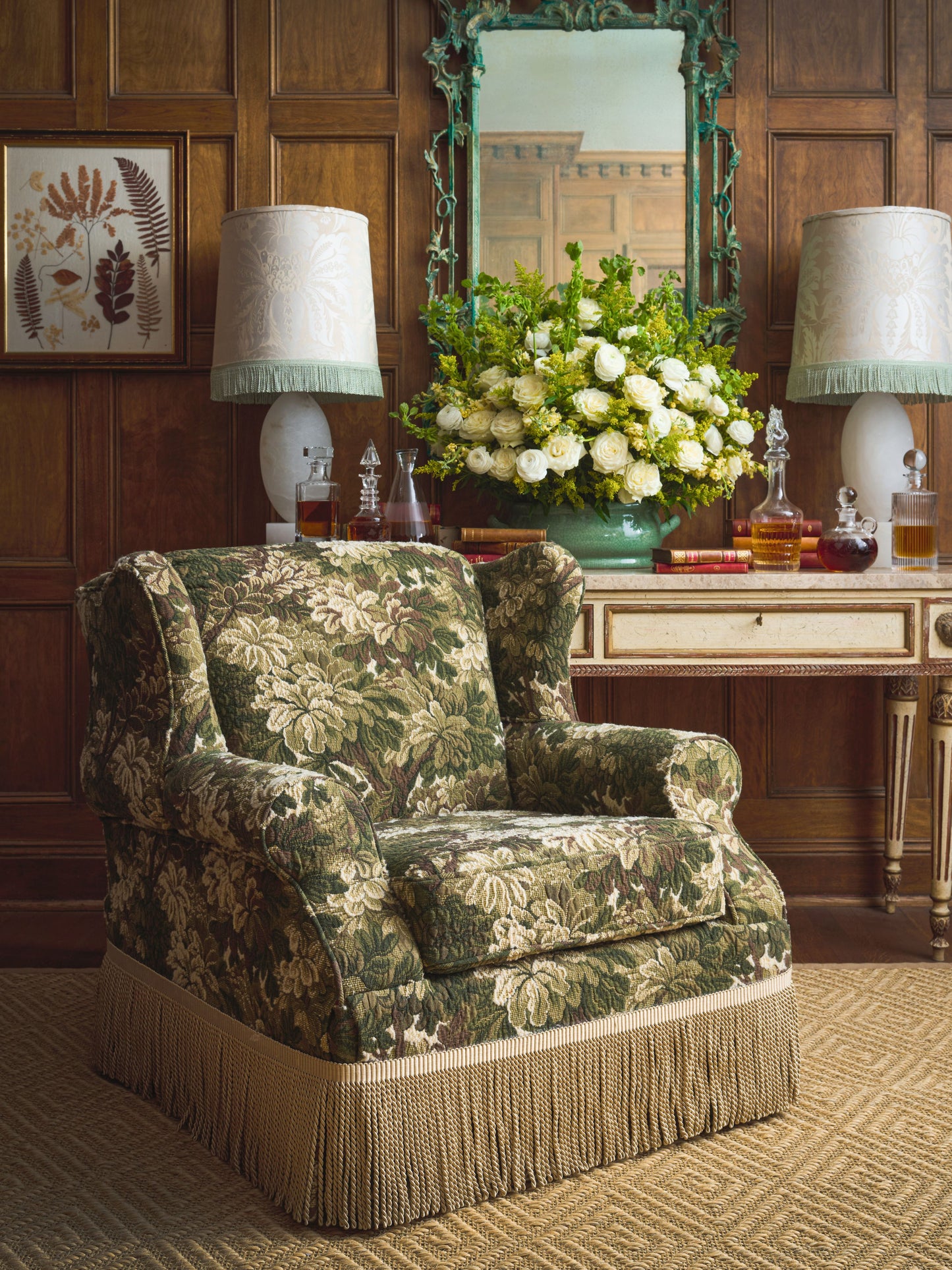 SCALAMANDRE  RIDGE EDGE FABRIC MOSS   - BZ 0036060C NEW SKU # BZ060C0036