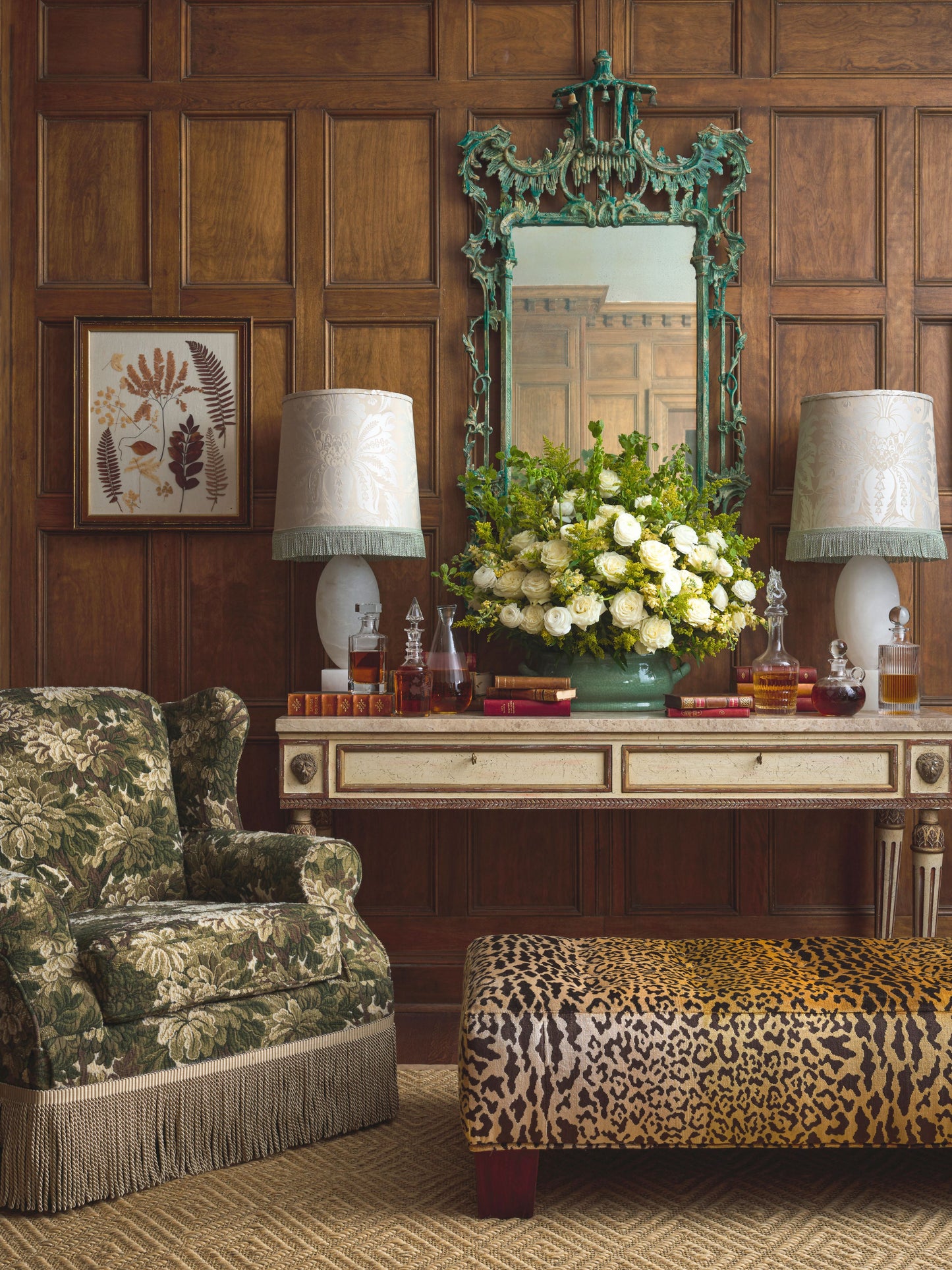 SCALAMANDRE  RIDGE EDGE FABRIC MOSS   - BZ 0036060C NEW SKU # BZ060C0036