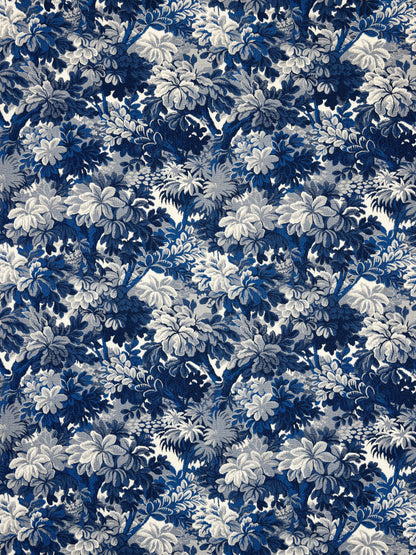 SCALAMANDRE  RIDGE EDGE FABRIC BLUE SHADOW   - BZ 0062060W NEW SKU # BZ060W0062