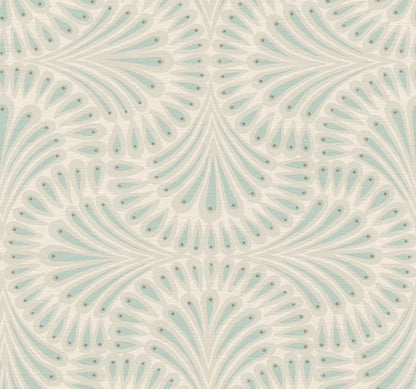 York Wallcoverings Antonina Vella Deco Cabaret Beige Metallic Wallpaper  Metallics Neutrals  Wallpaper - CA1502