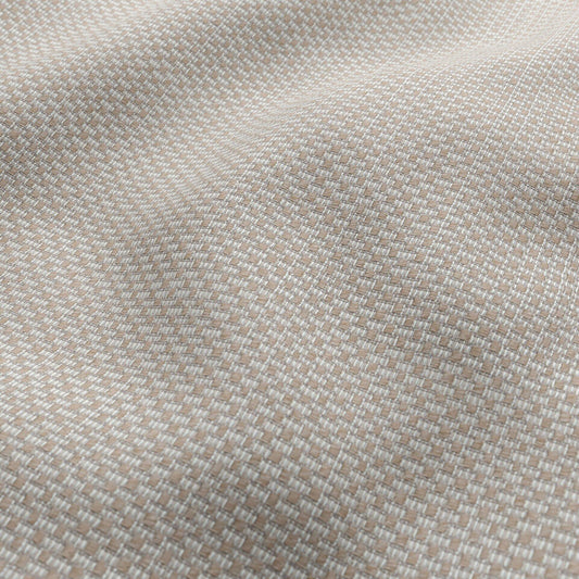 JF Fabrics FibreGuard Outdoor CABANA 32 Fabric Basketweave Beige, Cream  Jacquard, Outdoor - 9736432 J9551