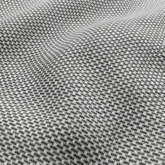 JF Fabrics FibreGuard Outdoor CABANA 96 Fabric Basketweave Grey  Jacquard, Outdoor - 9736496 J9551