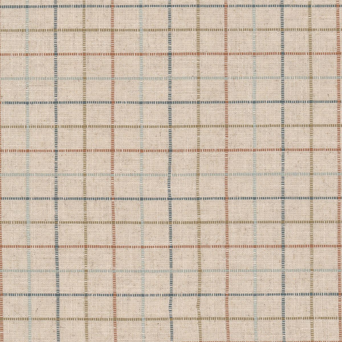 STOUT TEXTILES  MULTIPURPOSE,WOVENS TRADITIONAL, PLAID/CHECK PAPRIKA   - CALA-3
