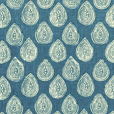 KRAVET BASICS PRINT SMALL SCALE INDIGO,WHITE,DARK BLUE   - CALICO.50.0