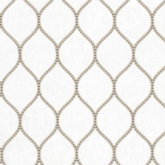 STOUT TEXTILES  MULTIPURPOSE,EMBROIDERIES TRADITIONAL, OGEE BEIGE   - CAMB-6