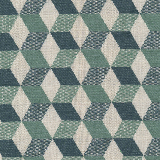 STOUT TEXTILES  UPHOLSTERY,WOVENS TRANSITIONAL,, GEOMETRIC NORSE,TEAL   - CAND-2
