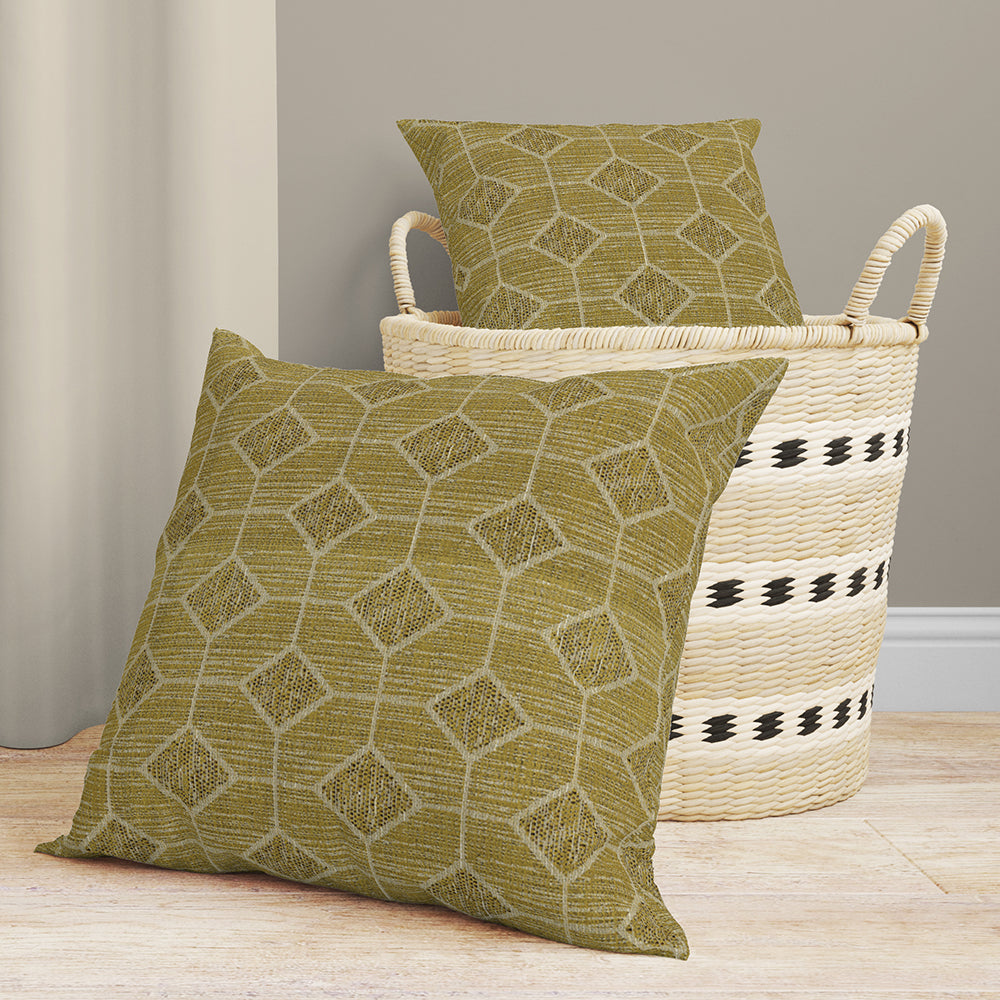 NICHOLASJOHN INC NJ-CAPI Golden Geometric   Fabric - NJ25-495