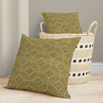 NICHOLASJOHN INC NJ-CAPI Golden Geometric   Fabric - NJ25-495