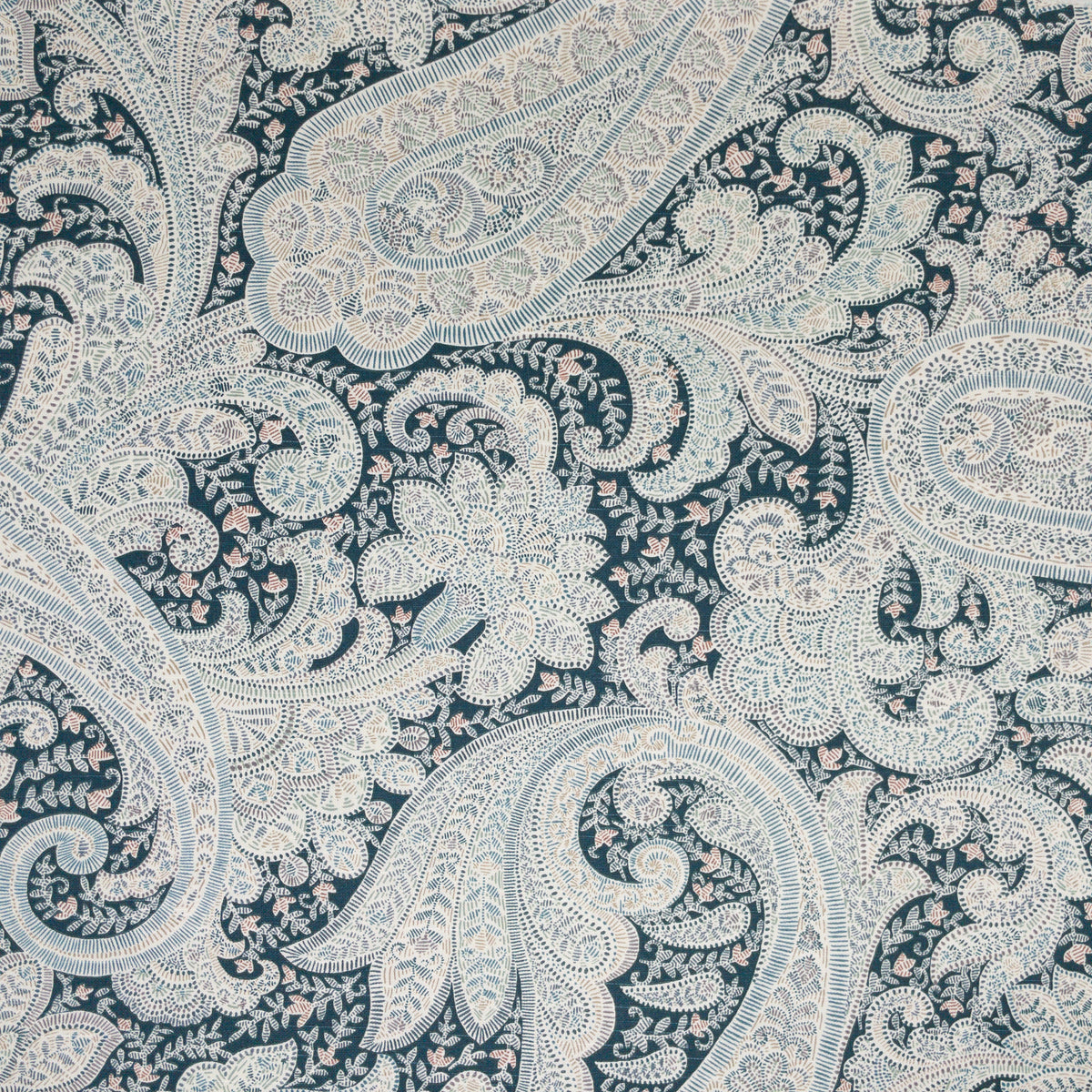 STOUT TEXTILES  MULTIPURPOSE,PRINT TRADITIONAL, PAISLEY BAY   - CATS-2