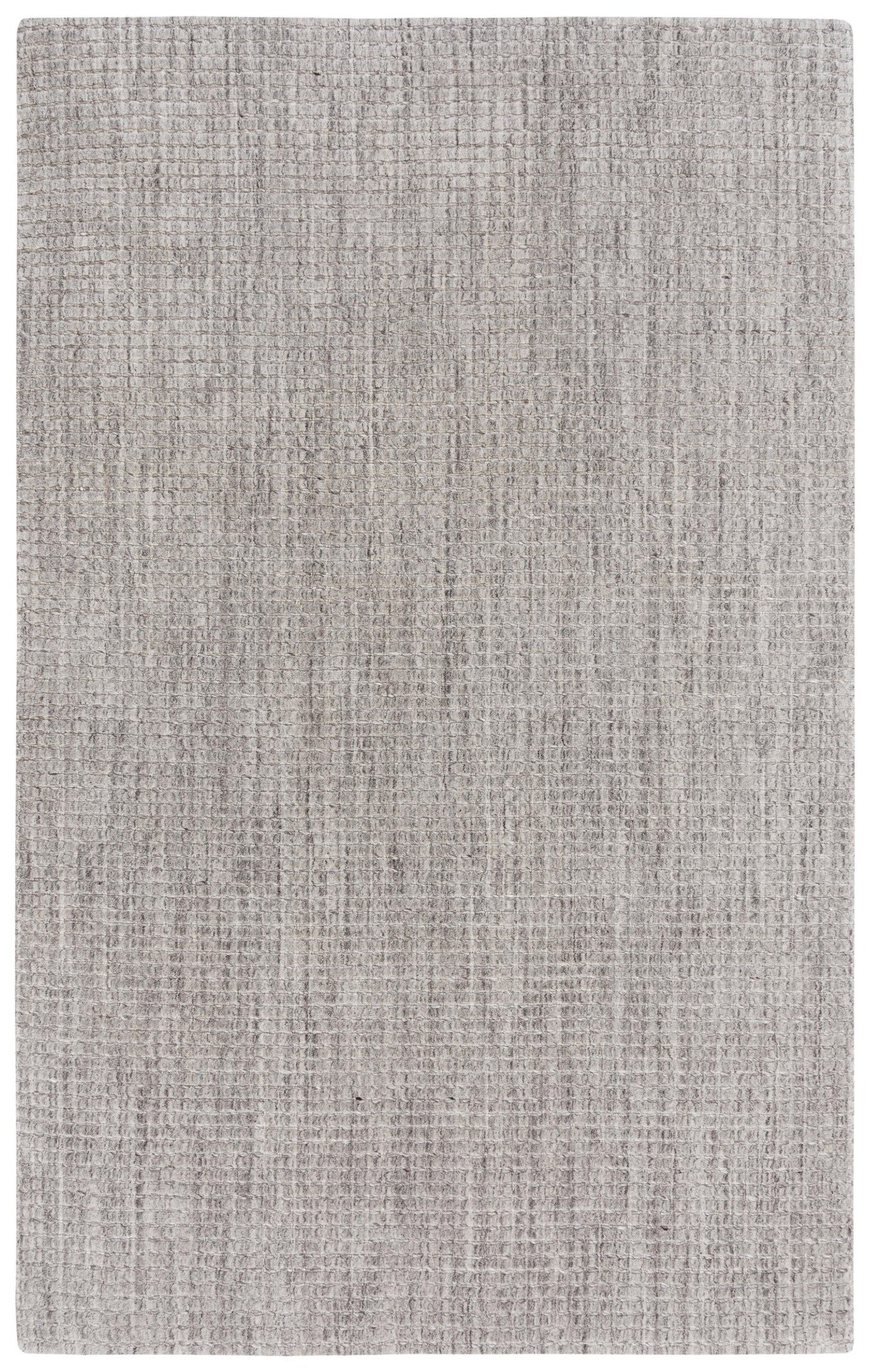 Casual cable-pattern area rug, 12' x 15'.