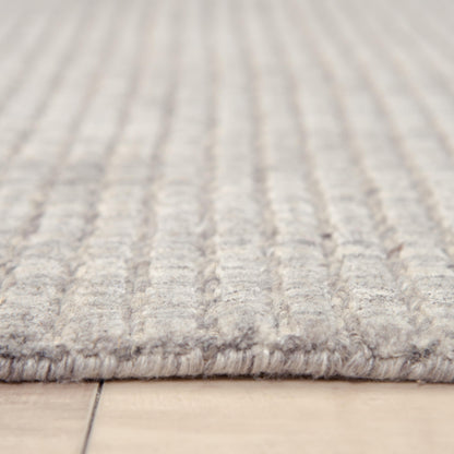 Cable-pattern rug, casual style, 9' x 12'.