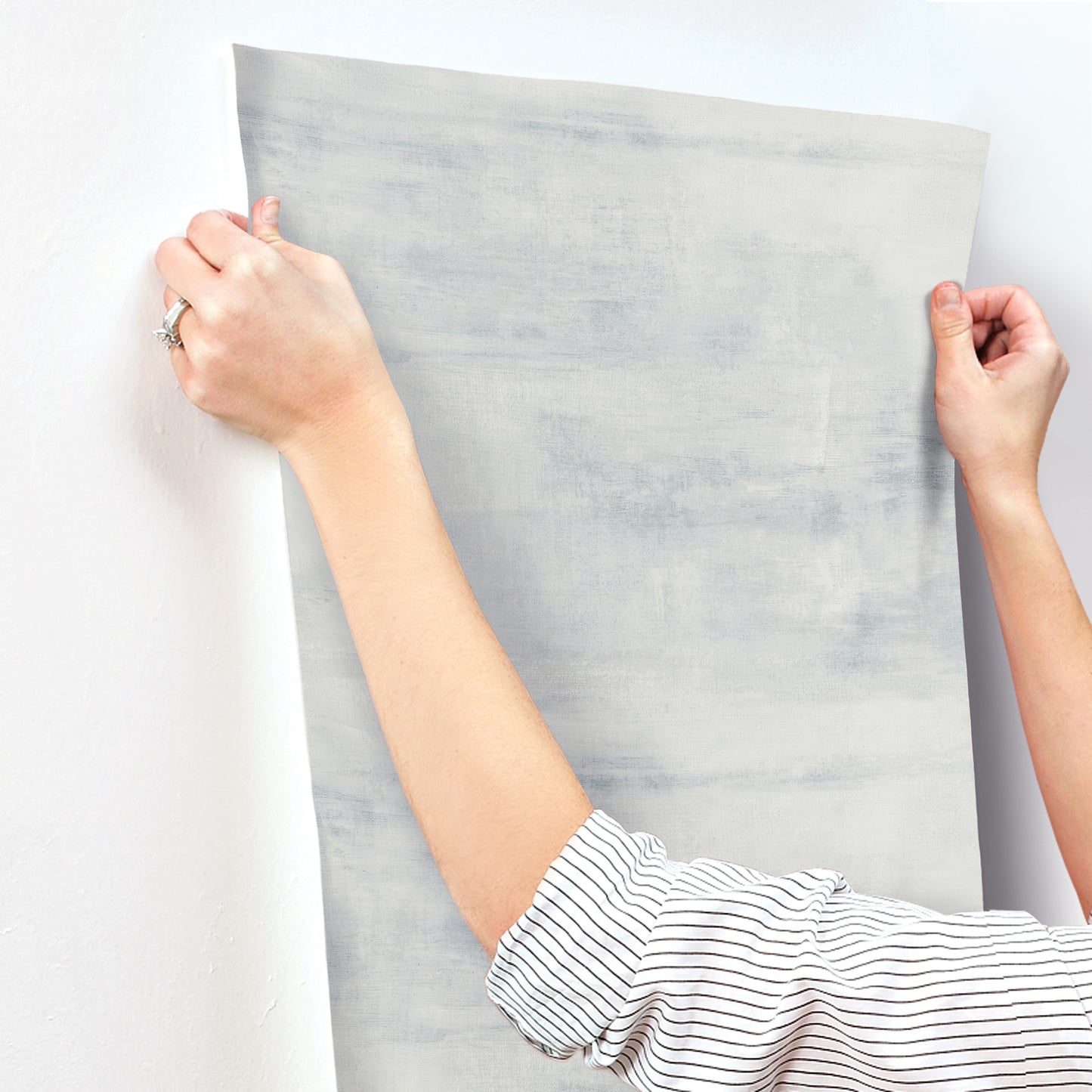 York Wallcoverings Carol Benson-Cobb Signature Salt Flats Blue Wallpaper  Textures Blues  Wallpaper - CC1222