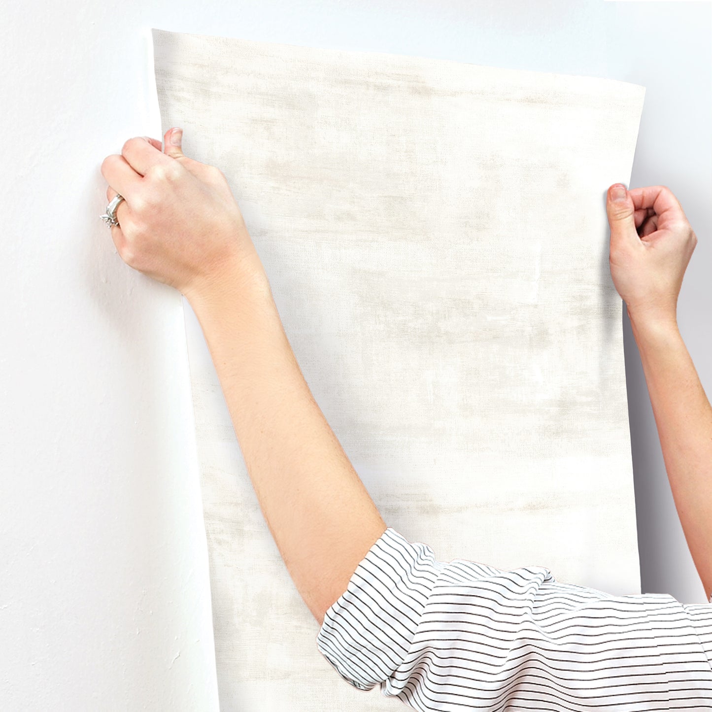 York Wallcoverings Carol Benson-Cobb Signature Salt Flats Off White Wallpaper  Textures Whites and Off-Whites  Wallpaper - CC1225