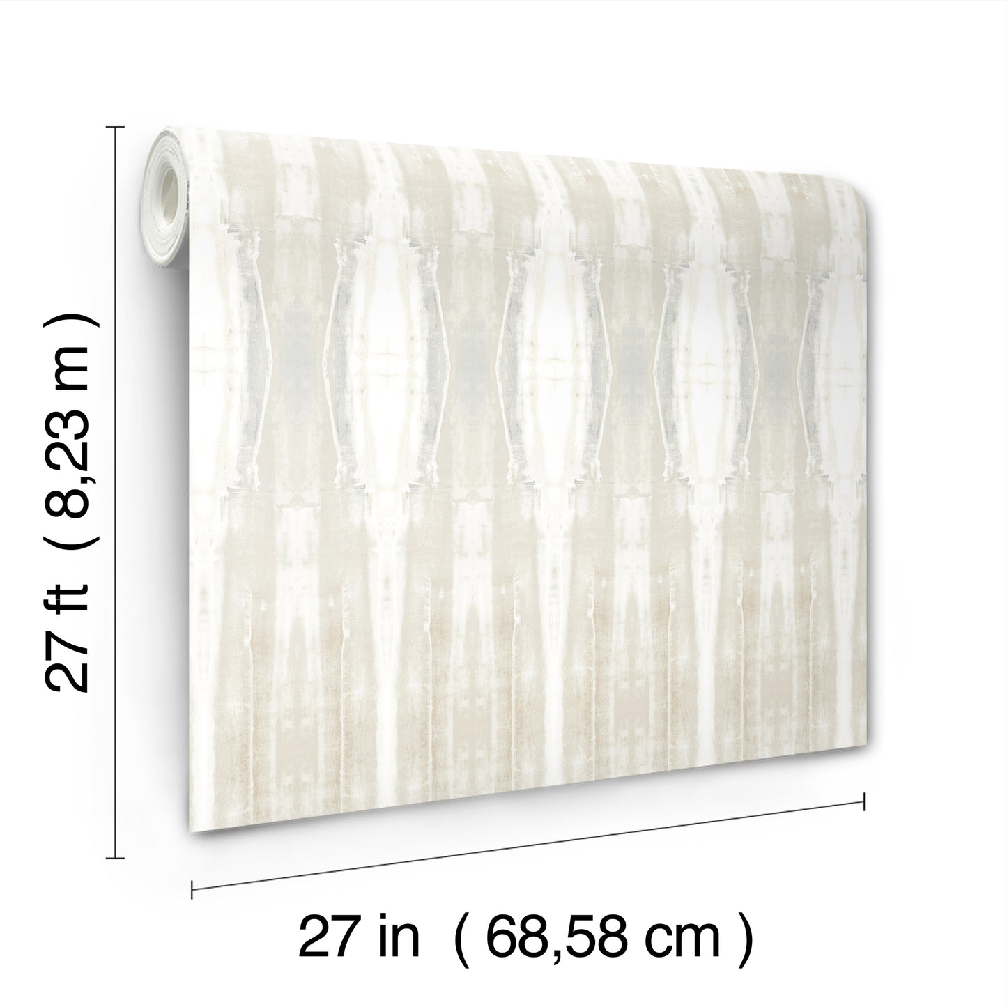 York Wallcoverings Carol Benson-Cobb Signature Escalante Sand Wallpaper  Stripes Neutrals  Wallpaper - CC1231