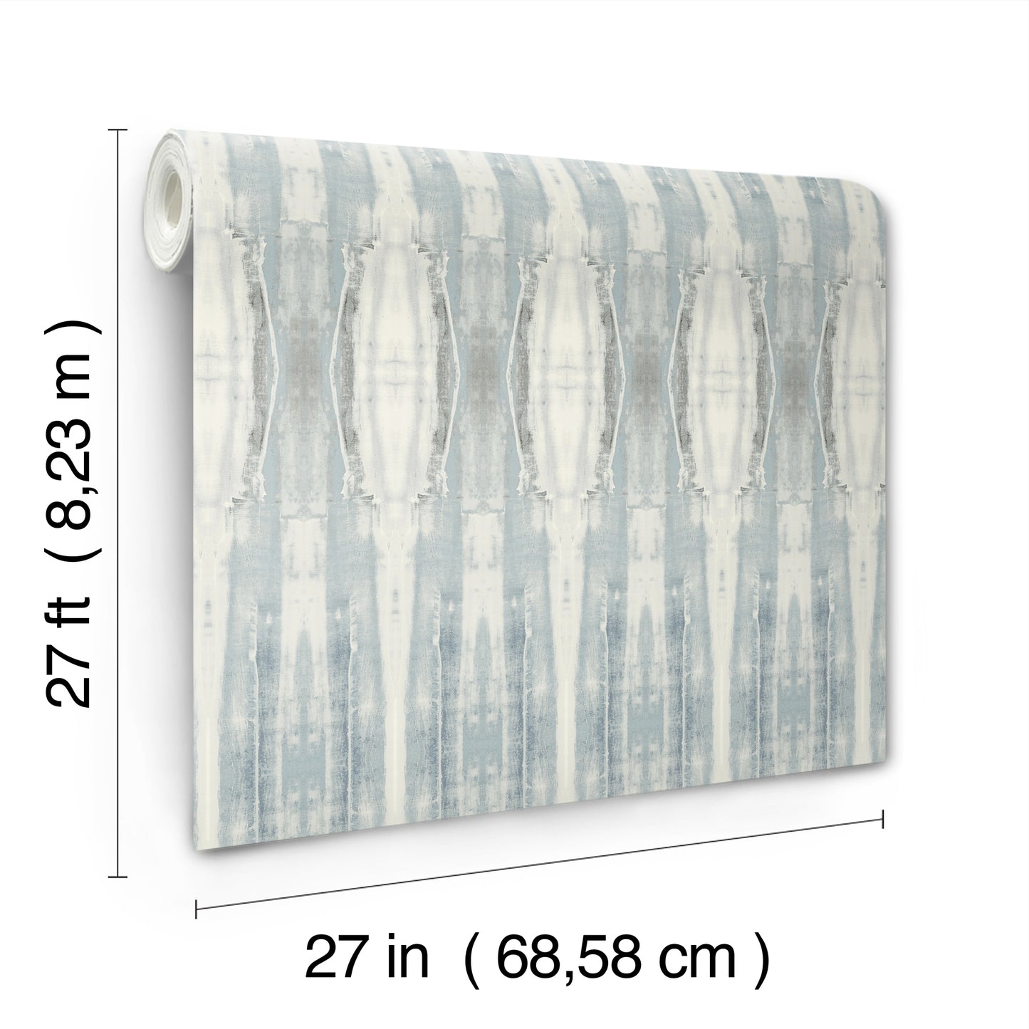 York Wallcoverings Carol Benson-Cobb Signature Escalante Blue Wallpaper  Stripes Blues  Wallpaper - CC1235