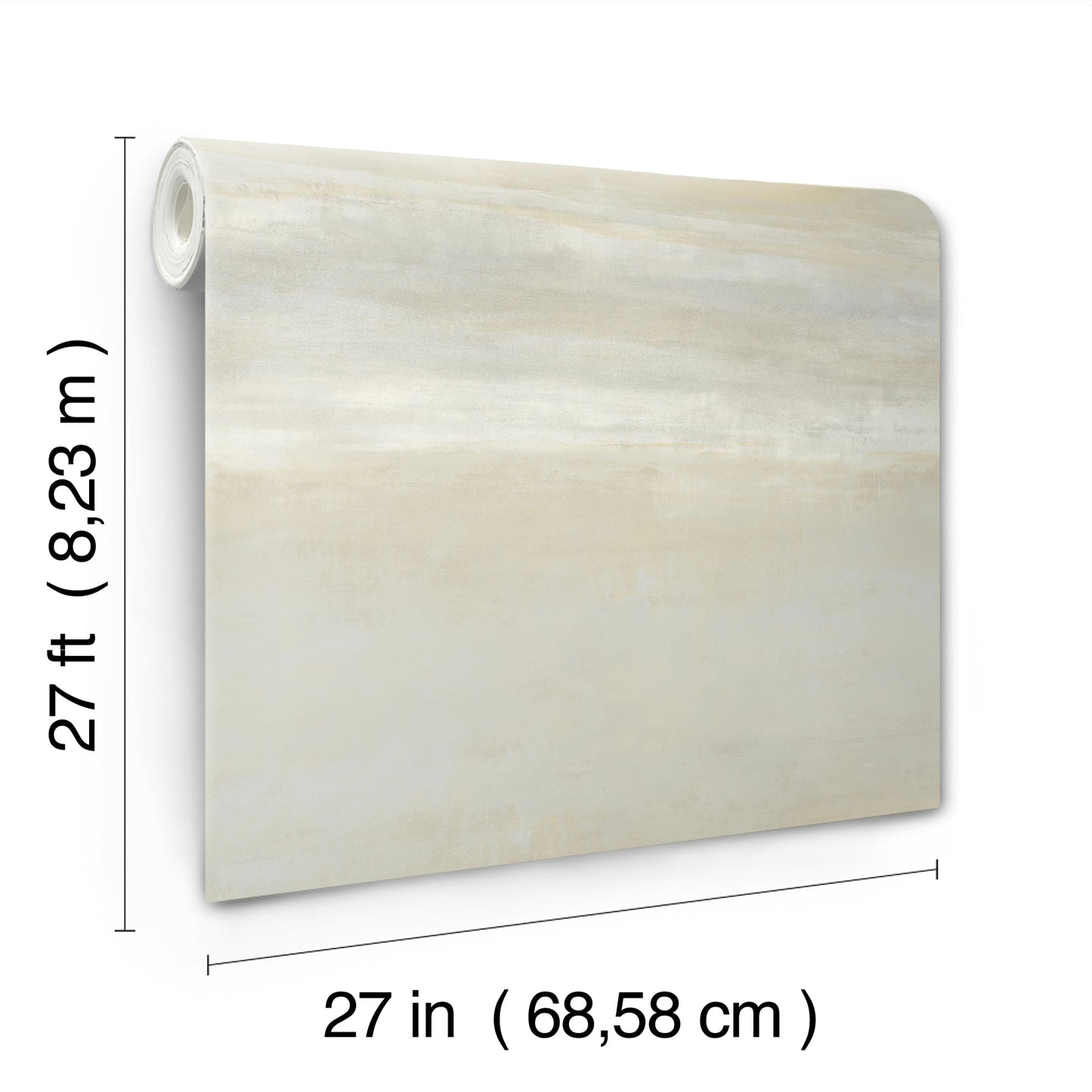 York Wallcoverings Carol Benson-Cobb Signature Serene Reflection Fog Wallpaper  Textures Blacks  Wallpaper - CC1253