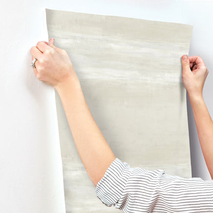 York Wallcoverings Carol Benson-Cobb Signature Serene Reflection Natural Wallpaper  Textures Neutrals  Wallpaper - CC1254