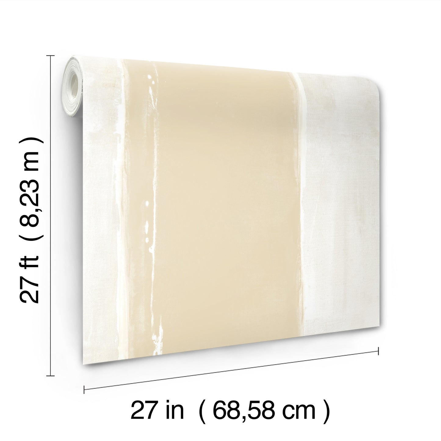 York Wallcoverings Carol Benson-Cobb Signature Ink Wash Desert Sun Wallpaper  Geometrics Yellows  Wallpaper - CC1275