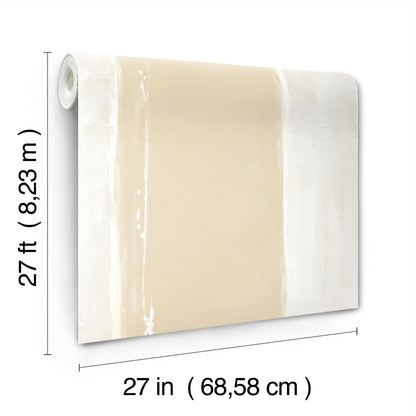 York Wallcoverings Carol Benson-Cobb Signature Ink Wash Desert Sun Wallpaper  Geometrics Yellows  Wallpaper - CC1275