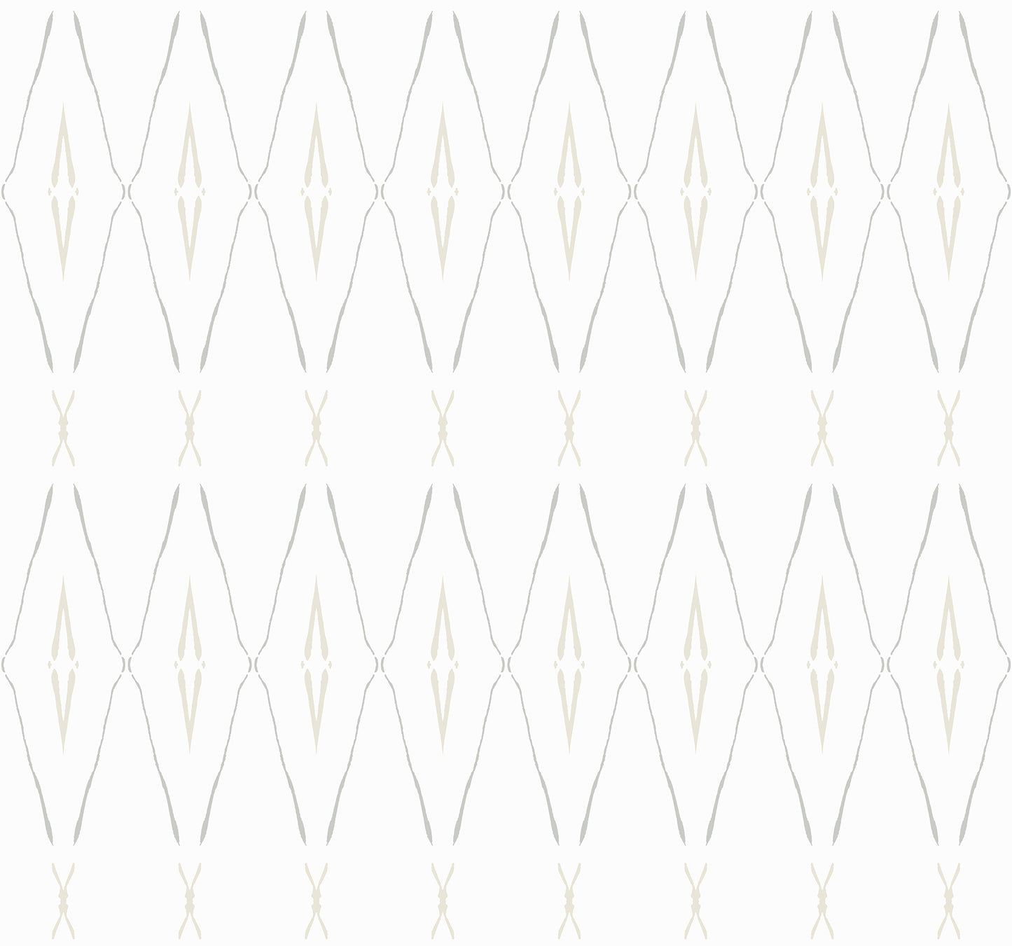 York Wallcoverings Carol Benson-Cobb Signature Artifact Silhouettes Natural Wallpaper  Geometrics Neutrals  Wallpaper - CC1283