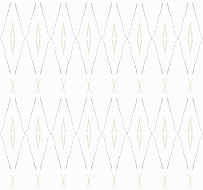 York Wallcoverings Carol Benson-Cobb Signature Artifact Silhouettes Natural Wallpaper  Geometrics Neutrals  Wallpaper - CC1283
