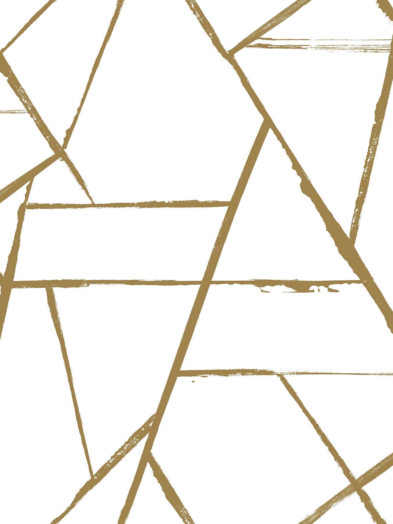 York Wallcoverings Carol Benson-Cobb Signature Intersect Gold Metallic Wallpaper  Geometrics Metallics  Wallpaper - CC1294