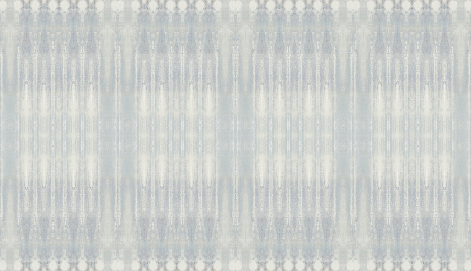 Soft blue-gray ikat-inspired vertical pattern with white highlights; wallpaper texture.