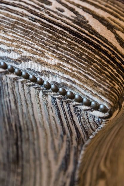 SCALAMANDRE  MUIR WOODS FABRIC GRAPHITE   - CD 0056OB41 NEW SKU # CDOB410056