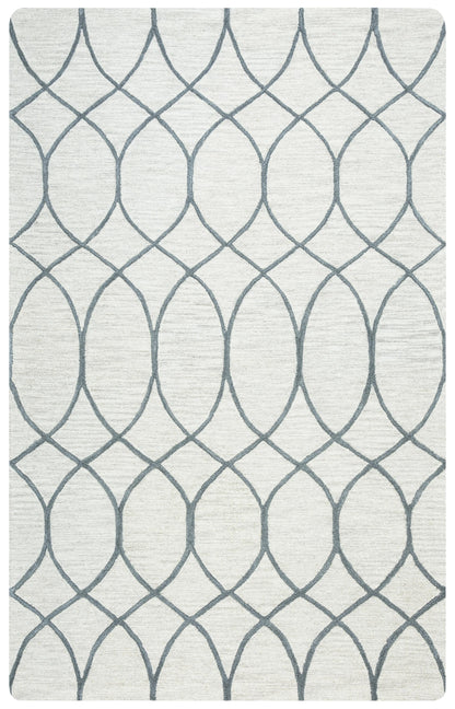 RIZZY HOME RUGS Caterine   Contemporary 10' Round    - CTRCE9482003710RD