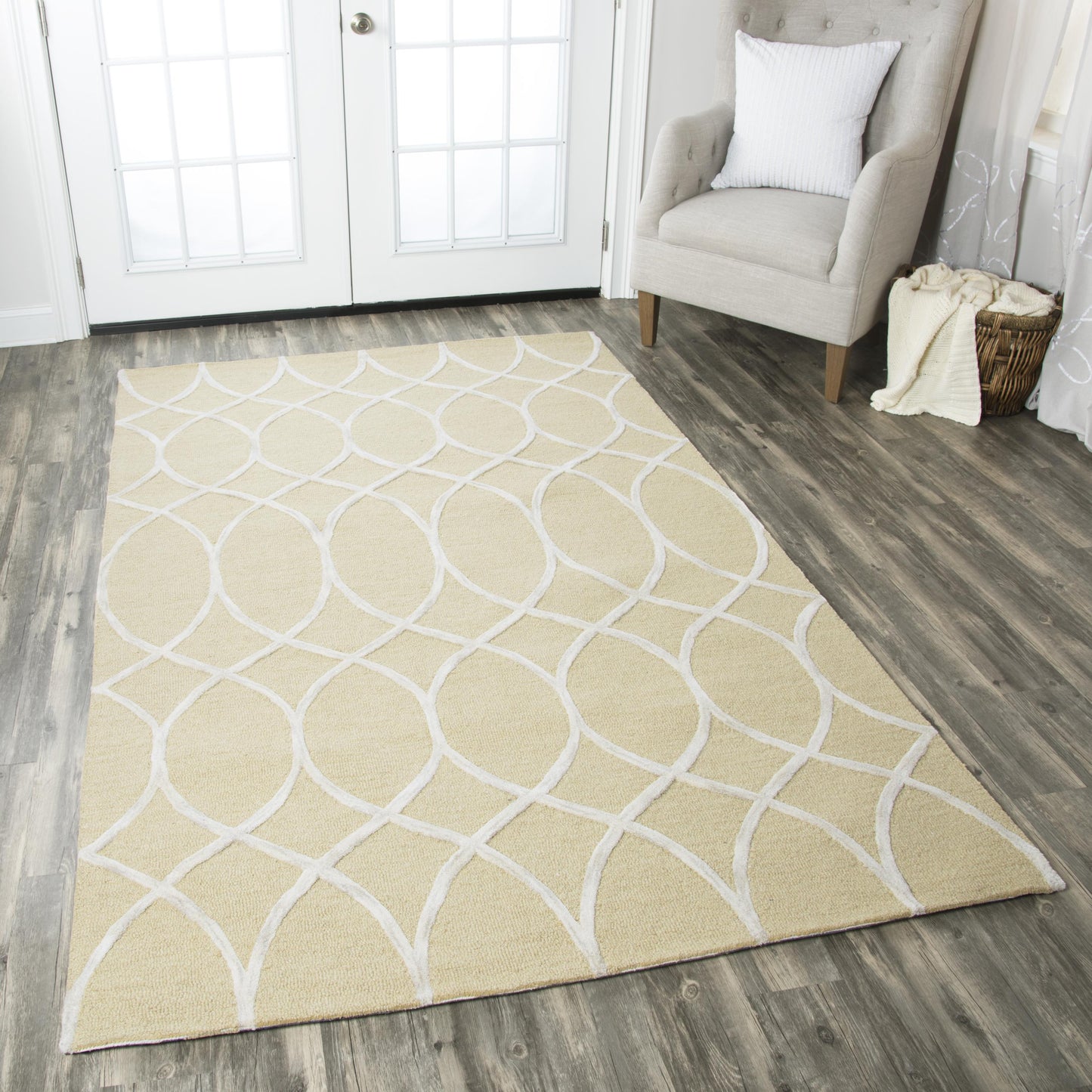 RIZZY HOME RUGS Caterine   Contemporary 9' x 12'    - CTRCE948800KI0912