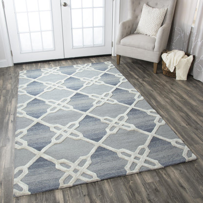 Caterine Contemporary rug, 2' x 8'.