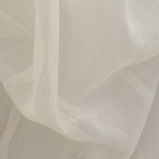 JF Fabrics CELESTE 92 Fabric Traditional,Transitional,Contemporary,Stripe Creme,Beige,Offwhite  Double Width,Embroidery - 5009792 J5941