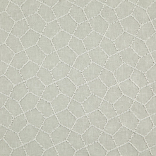 JF Fabrics CELINE 92 Fabric Transitional,Contemporary,Geometric,Metallic Creme/Beige   - 8165192 J8721