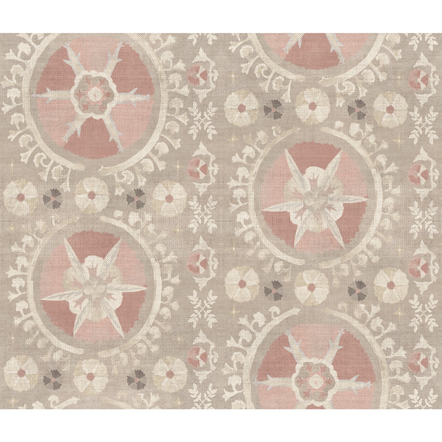 York Wallcoverings Lemieux et Cie Fleurus Light Pink Wallpaper  Geometrics Pinks   - CH1431