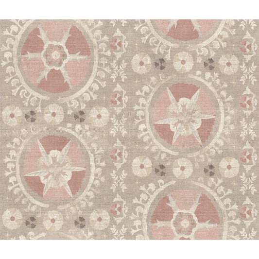 York Wallcoverings Lemieux et Cie Fleurus Light Pink Wallpaper  Geometrics Pinks   - CH1431