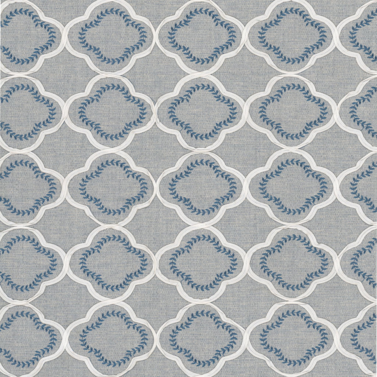 STOUT TEXTILES  MULTIPURPOSE,EMBROIDERIES TRANSITIONAL,, GEOMETRIC MOONSTONE   - CHAC-1