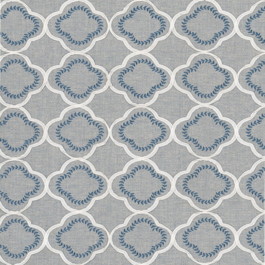 STOUT TEXTILES  MULTIPURPOSE,EMBROIDERIES TRANSITIONAL,, GEOMETRIC MOONSTONE   - CHAC-1