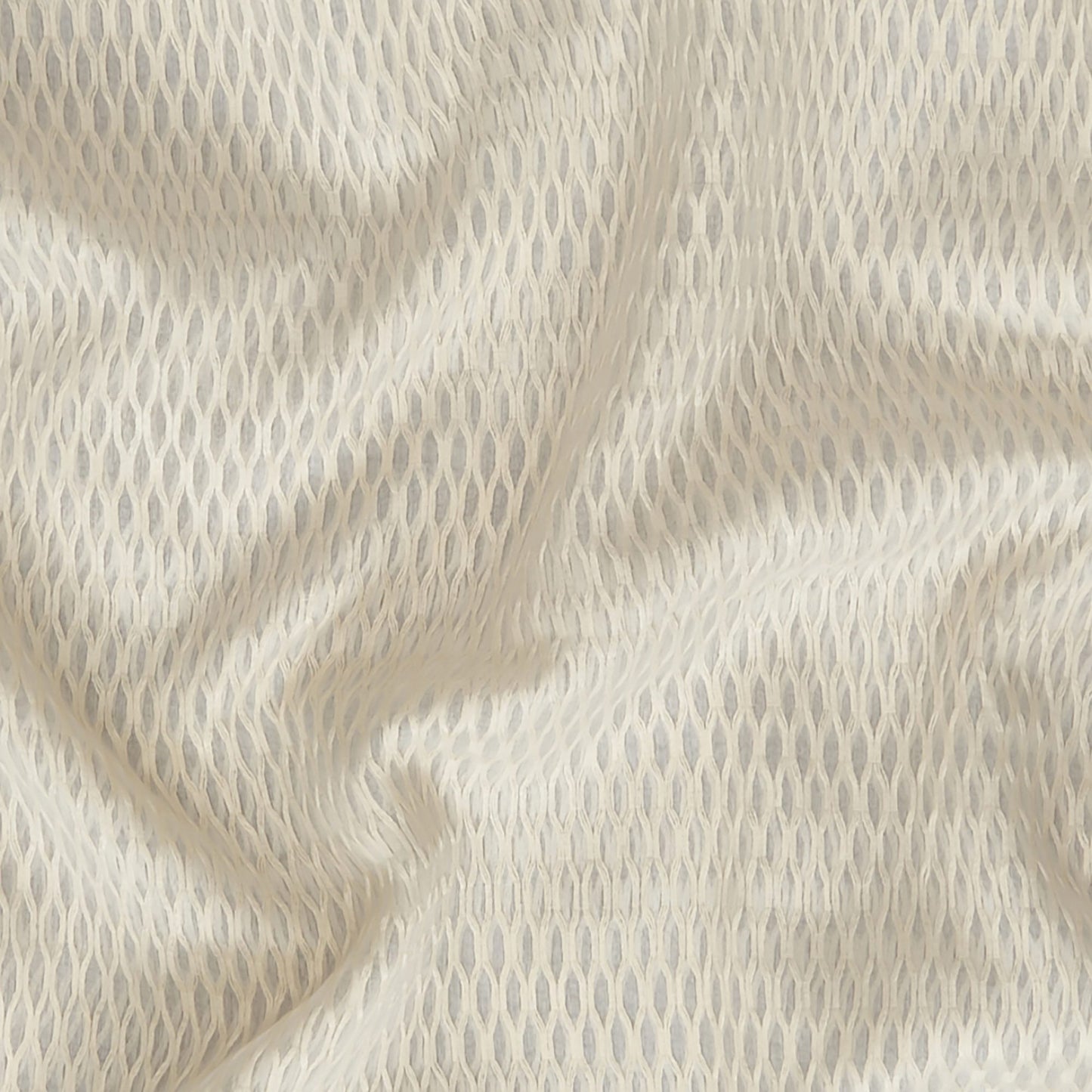JF Fabrics CHADWICK 31 Fabric Traditional,Transitional,Contemporary,Geometric Creme/Beige  Wide Width,Sheer - 7486431 J8231