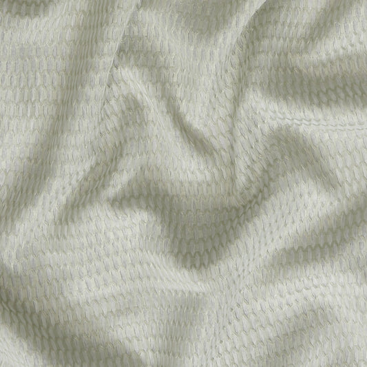 JF Fabrics CHADWICK 73 Fabric Traditional,Transitional,Contemporary,Geometric Green  Wide Width,Sheer - 7486473 J8231
