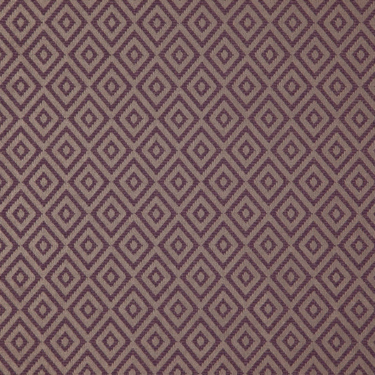 JF Fabrics fibre-guard CHAMBER 55 Fabric Transitional,Contemporary,Diamond,Geometric Purple  Chenille,Texture - 6005255 J7911