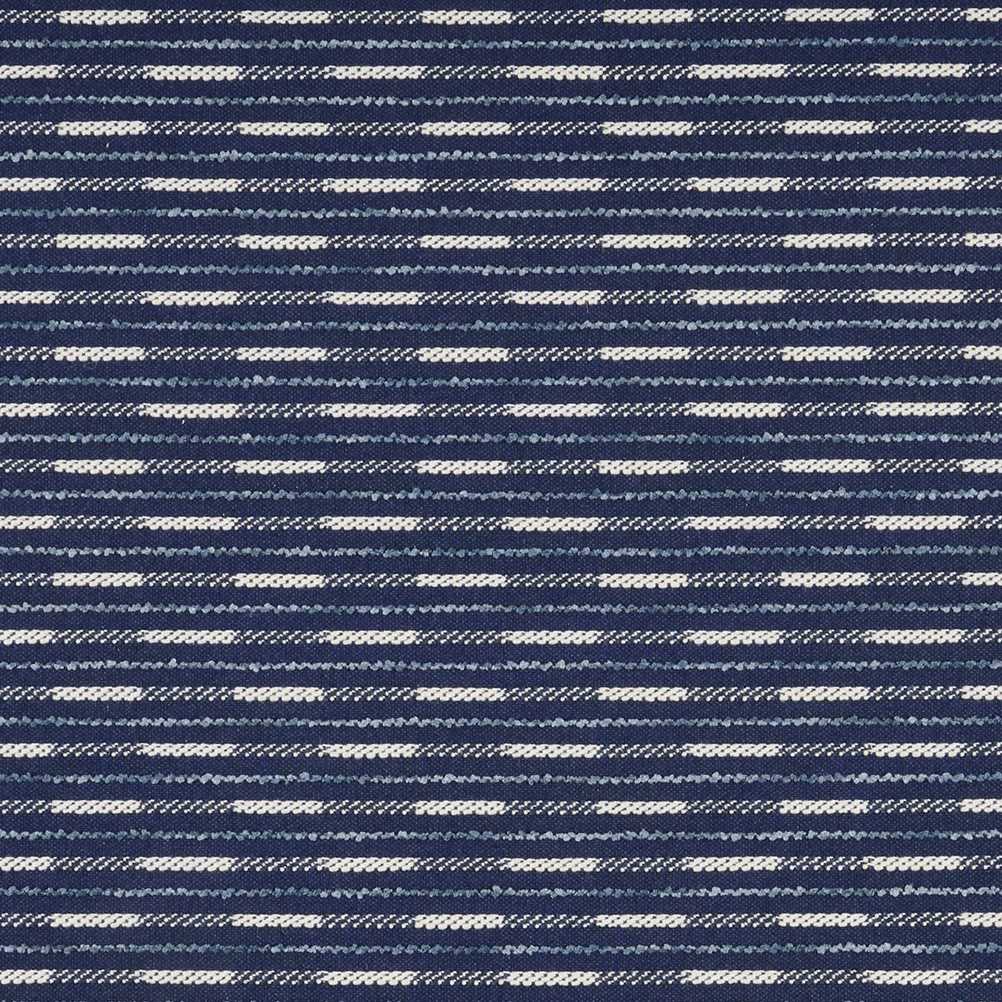 JF Fabrics CHANDLER 68 Fabric Stripe, Texture Blue, Navy, White  Woven - 9286468 J9421
