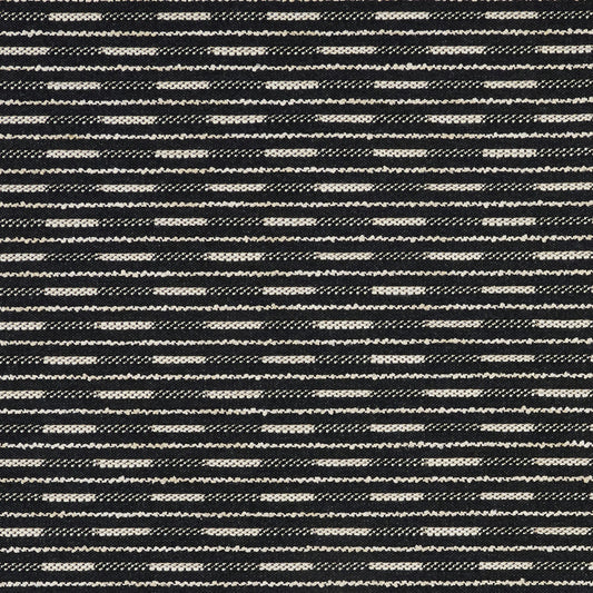 JF Fabrics CHANDLER 98 Fabric Stripe, Texture Black, White, Grey  Woven - 9286498 J9421