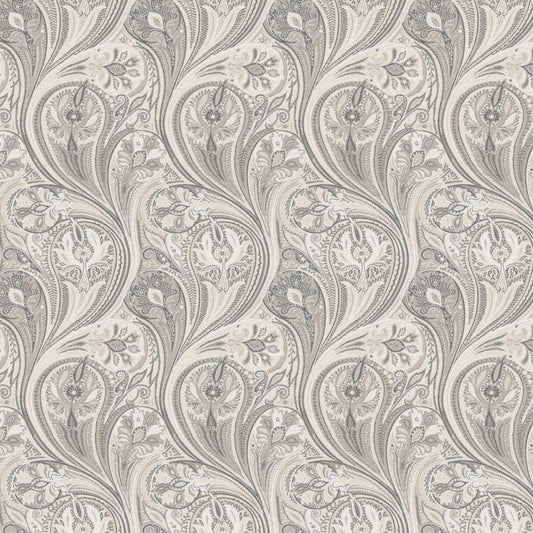 STOUT TEXTILES  MULTIPURPOSE,JACQUARD TRADITIONAL, PAISLEY ZINC   - CHAP-1